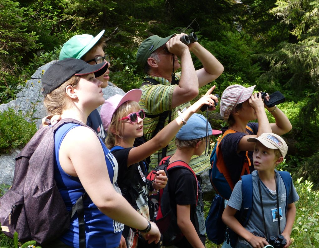 These youngsters on an A Rocha eco-adventure summer camp in Switzerland identified over 200 species including birds, mammals, salamanders and dragonflies. (A Rocha Switzerland)
