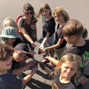 A Rocha Aotearoa NZ: Microplastics beach clean-up (Karioi team)