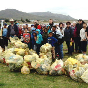 A Rocha South Africa river cleanup in 2017